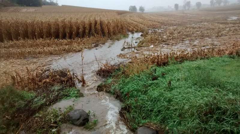 Study ties phosphorus loading in lakes to extreme precipitation events