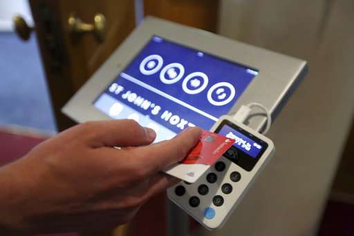 Tap and pray: Churches using card readers for donations
