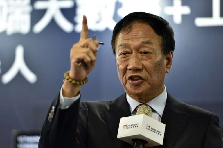 Terry Gou, chairman of Taiwan's Foxconn: his firm is again under fire for allegedly exploiting workers
