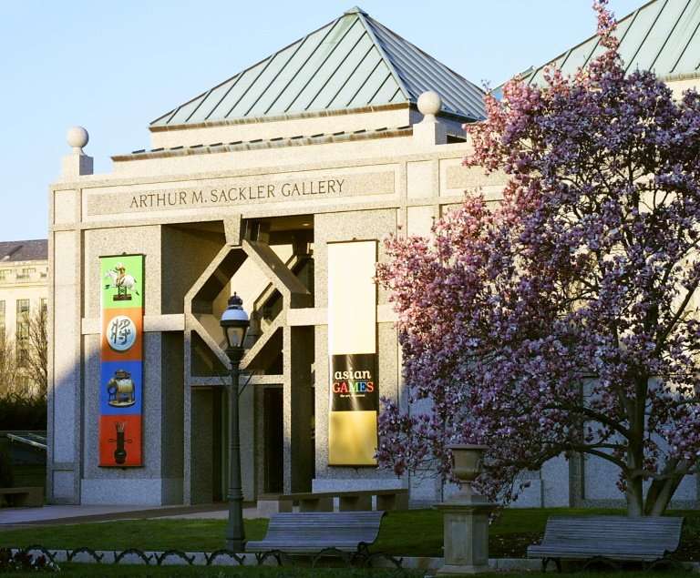 The Arthur M. Sackler Gallery in Washington is one of many bearing the name of the family that founded opioid maker Purdue Pharm