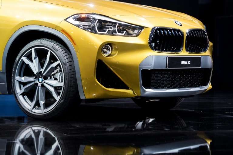 The BMW X2 is introduced during the 2018 North American International Auto Show in Detroit, Michigan, on January 15, 2018