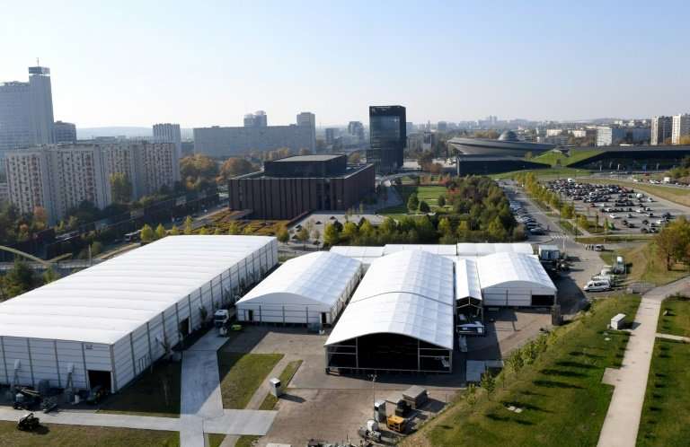 The COP UN climate summit takes place in a former coal mining area in Katowice, Poland