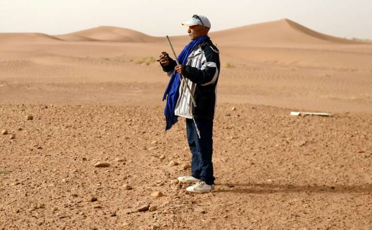 The desert landscapes of Erfoud, Tata and Zagora in southern Morocco are rich hunting grounds for meteorites, as the wind uncove