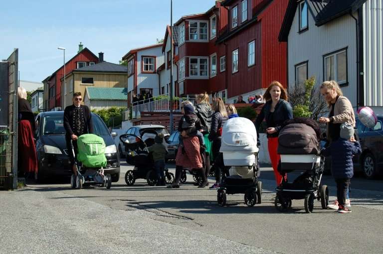 The Faroe Islands has had the highest birth rate in Europe for decades, with around 2.5 children per woman, according to World B