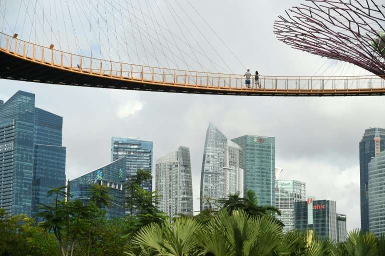The high life: Singapore is the most expensive city in the world, for the fifth year running, according to an annual cost of liv