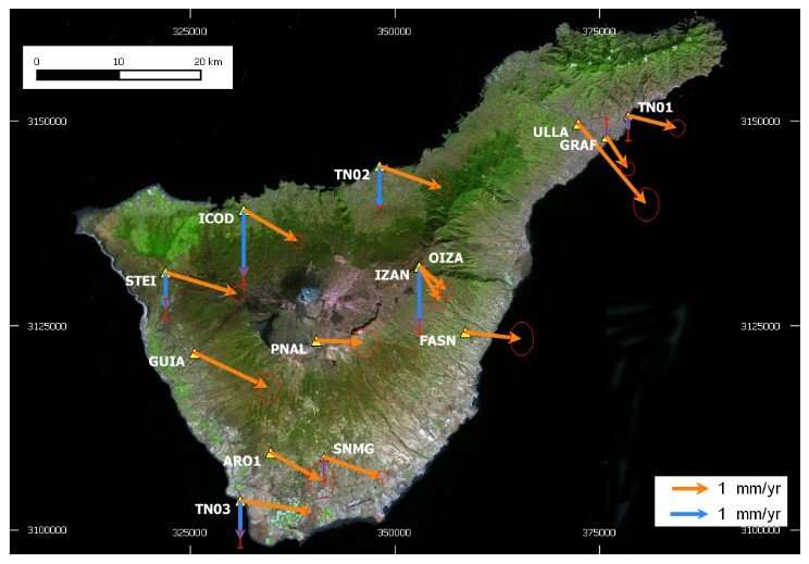 The islands of Tenerife and Gran Canaria could be closer together within millions of years
