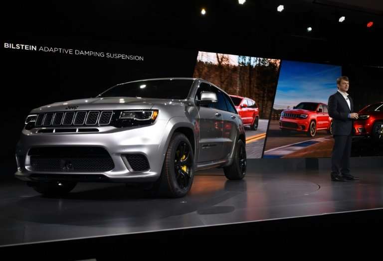 The Jeep Grand Cherokee will roll off the production line in Detroit at a new Fiat Chrysler plant due to open, the first new car