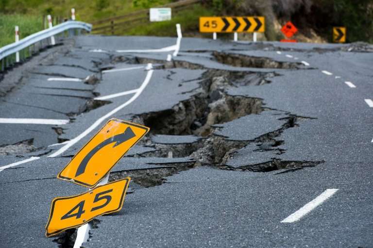 The Kaikoura earthquake raced north from the middle of New Zealand's South Island towards Cook Strait covering 170 kilometres in