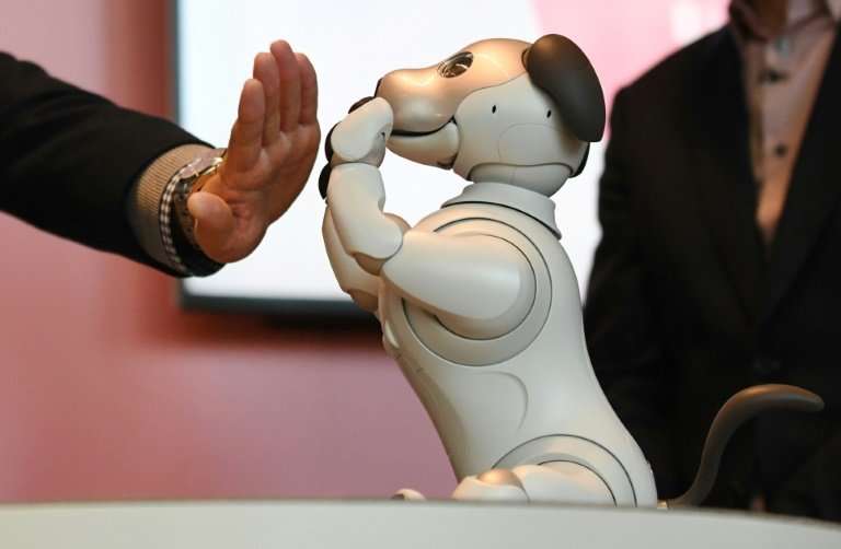 The latest Sony robot dog &quot;Aibo,&quot; seen in Tokyo in January, is coming to the United States later this year with artifi