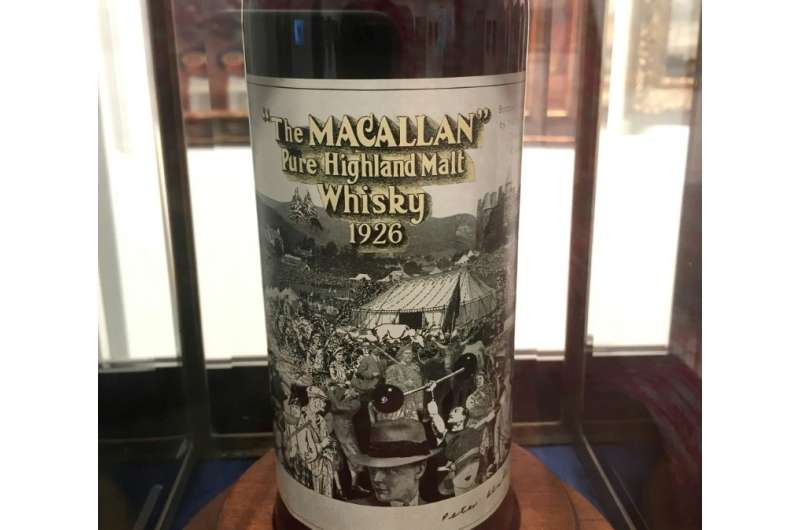The Macallan, in Craigellachie, northern Scotland only ever produced 40 bottles from its 1926 vintage that had matured for 60 ye