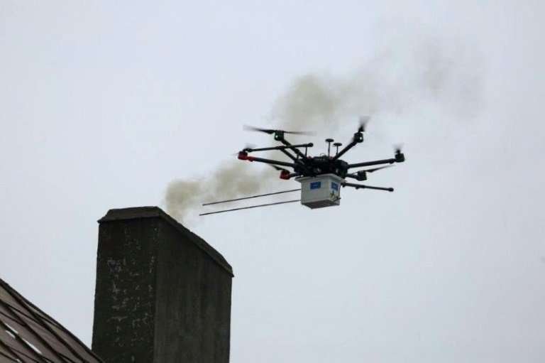 The Polish city of Katowice monitors smoke with drones, but the country is defensive about its reliance on coal-fired power stat