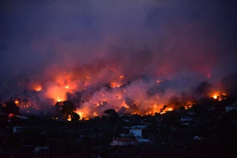 The wildfires raging near Athens, which have claimed at least 50 lives, are among the deadliest in Europe this century
