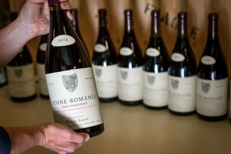 The wines to be auctioned include Cros-Parantoux Vosne-Romanee Premier Cru, which ranks among the world's priciest, and a host o