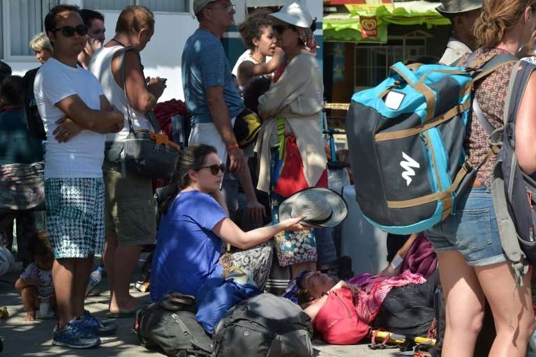 Tourists have fled en masse from Lombok and the Gili islands since the quakes