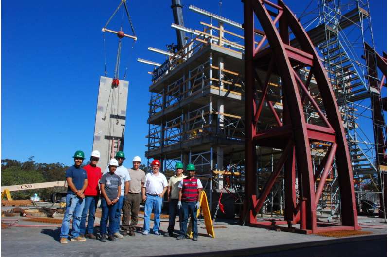 UA earthquake engineers conduct NSF-funded research on steel collectors