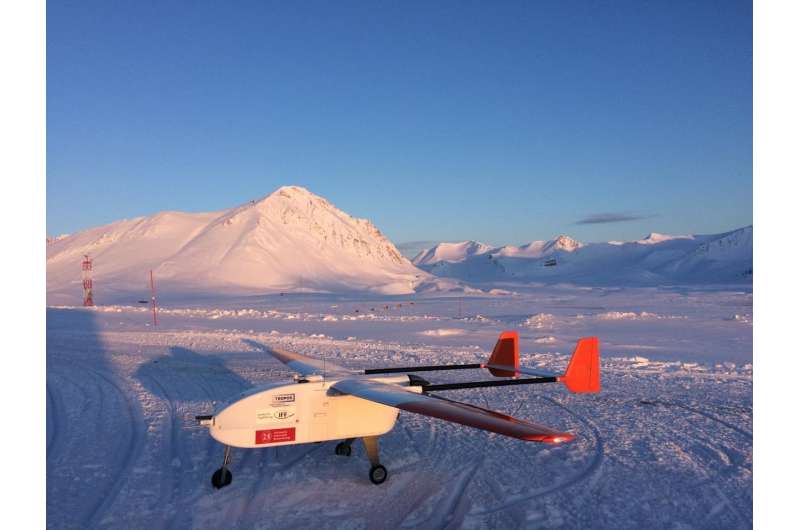 UAV aircrafts provide new insights into the formation of the smallest particles in Arctic