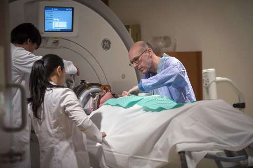 Ultrasound jiggles open brain barrier, a step to better care