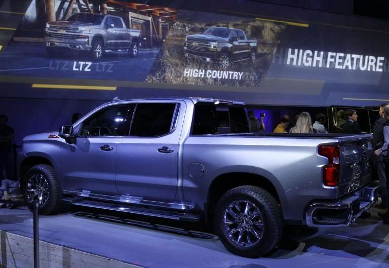 US plant shutdowns to prepare for new General Motors models like the 2019 Chevrolet Silverado 1500 led to lower North American s