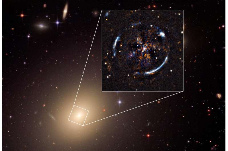 VLT makes most precise test of Einstein's general relativity outside Milky Way
