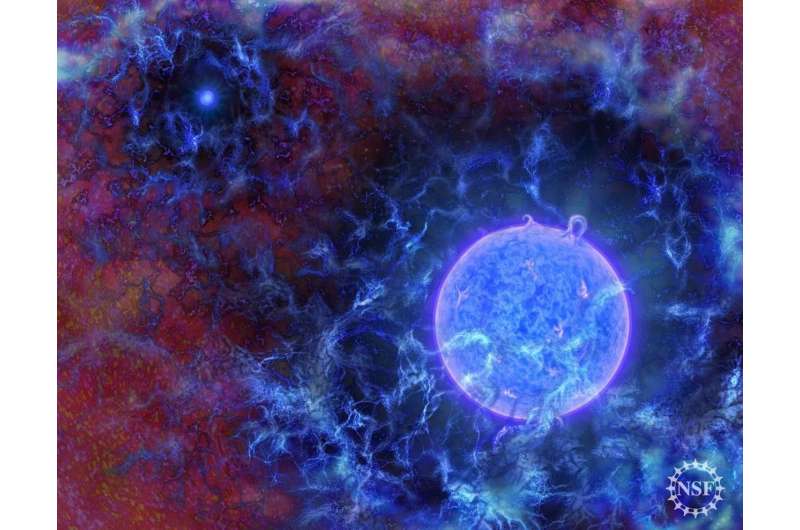 We may soon be able to see the first supergiant stars in the universe