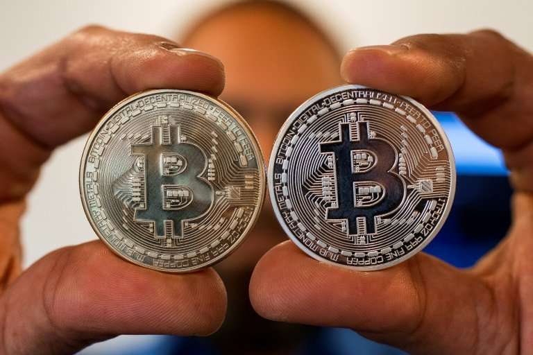 What a bitcoin, the most popular crypto-currency, might look like in the real world