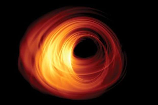 What does a black hole look like?