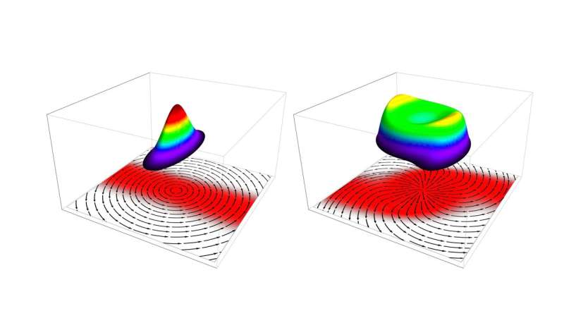 When fluid flows almost as fast as light -- with quantum rotation