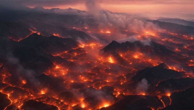 Wildfires, volcanoes and climate change—how satellites tell the story of our changing world
