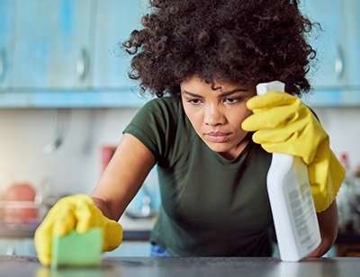 Women who clean at home or work face increased lung function decline