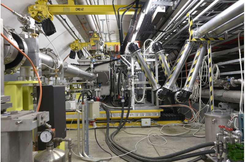 World’s first crabbing of a proton beam