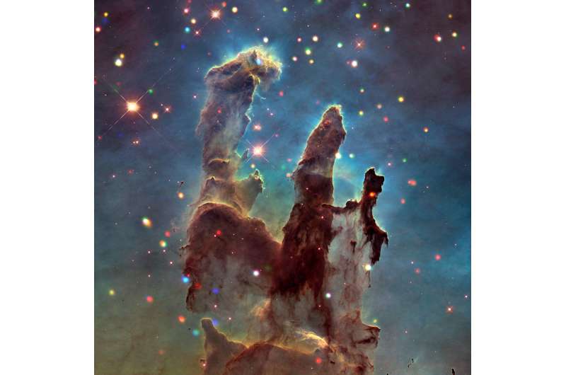 'X'-ploring the Eagle Nebula and 'Pillars of Creation'