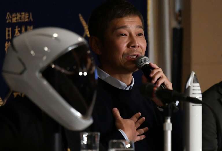 Yasaku Maezawa paid an undisclosed sum for a ticket on fellow tycoon Elon Musk's SpaceX rocket around the Moon as early as 2023