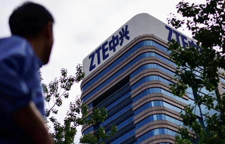 ZTE had been forced to halt operations and was on the verge of collapse after Washington announced a seven-year ban on US compan