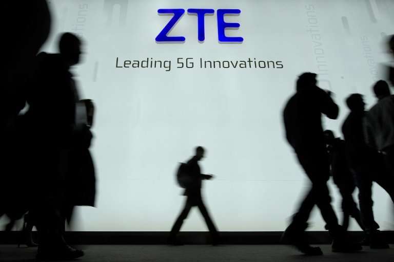 ZTE said the seven-year ban on buying US technology 'seriously endangers' its survival and added 'we cannot accept it!' 