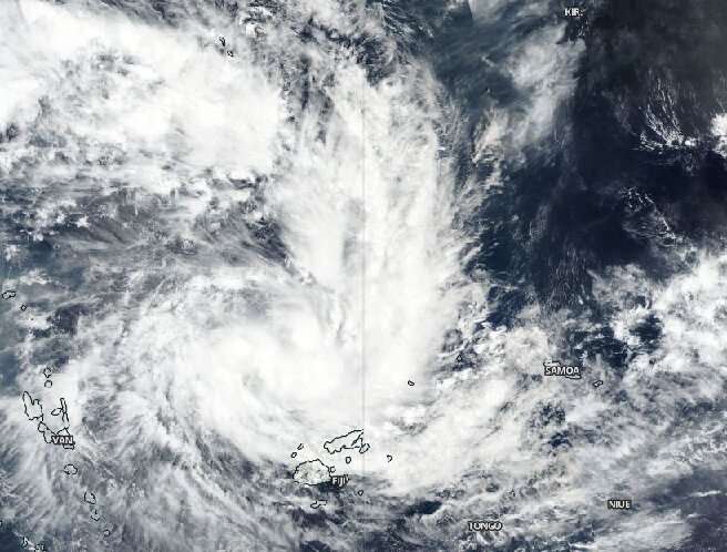 NASA-NOAA satellite finds development of Tropical Cyclone Sarai