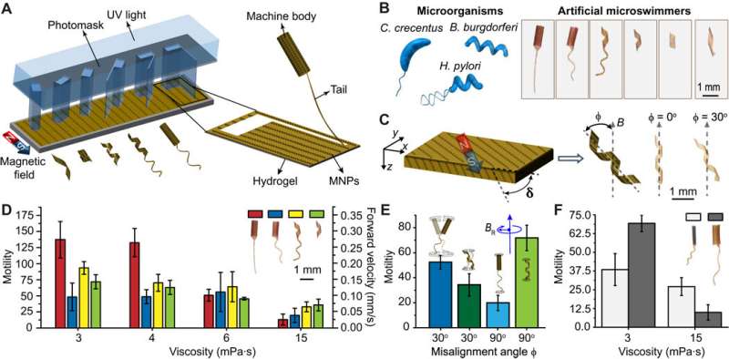 Adaptive locomotion of artificial microswimmers