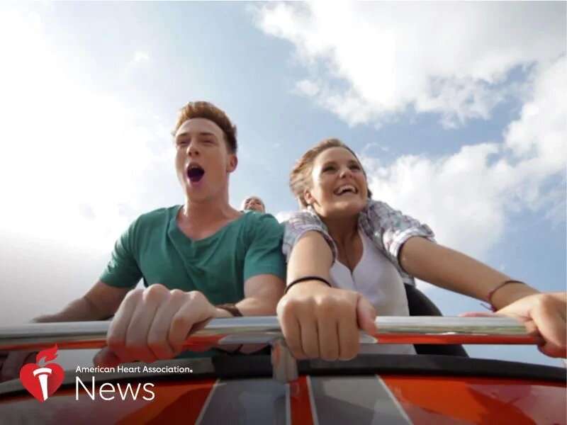 AHA news: are thrill-seekers with heart conditions courting danger?