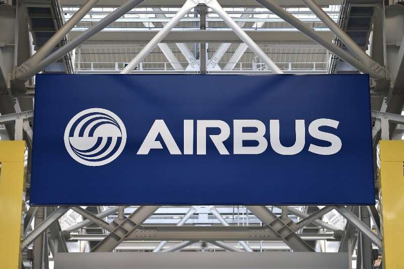 Airbus delivered 389 commercial aircraft during the first half of the year, up from 303 in the same period in 2018