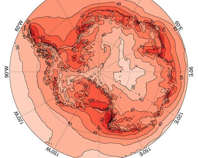 Antarctic snowfall dominated by a few extreme snowstorms