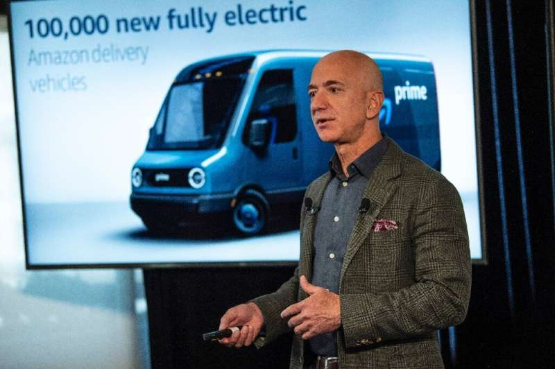 As part of its climate intiative, Amazon will purchase 100,000 electric vehicles for its deliveries, the first of which will beg