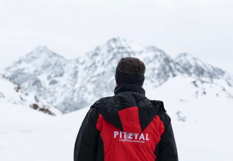 Bernhard Fueruter, spokesman of the Pitztaler Gletscherbahnen mountain lift company, does not think the receding glaciers will a