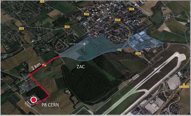 CERN facility heat will warm households in the neighbouring commune of Ferney-Voltaire