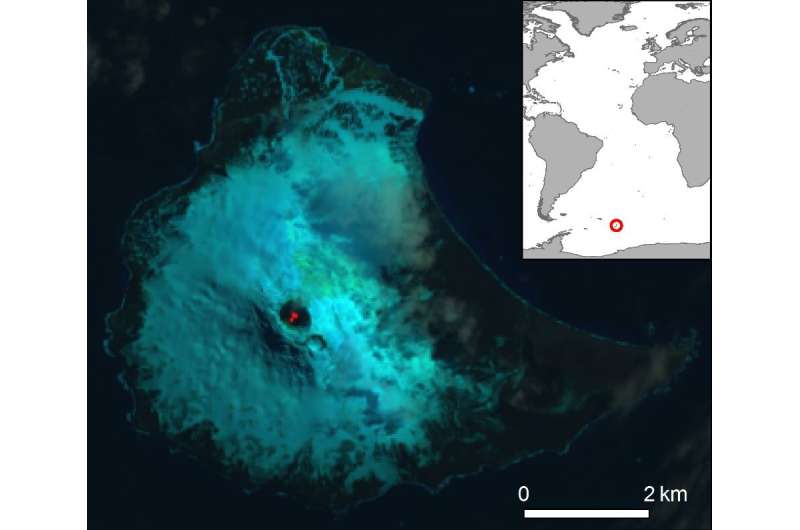 Discovery of rare lava lake on remote sub-Antarctic island