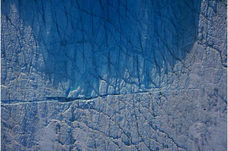 Drone images show Greenland ice sheet becoming more unstable as it fractures