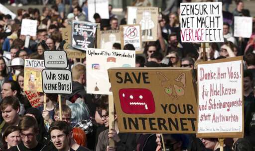 Europe looks to remold internet with new copyright rules