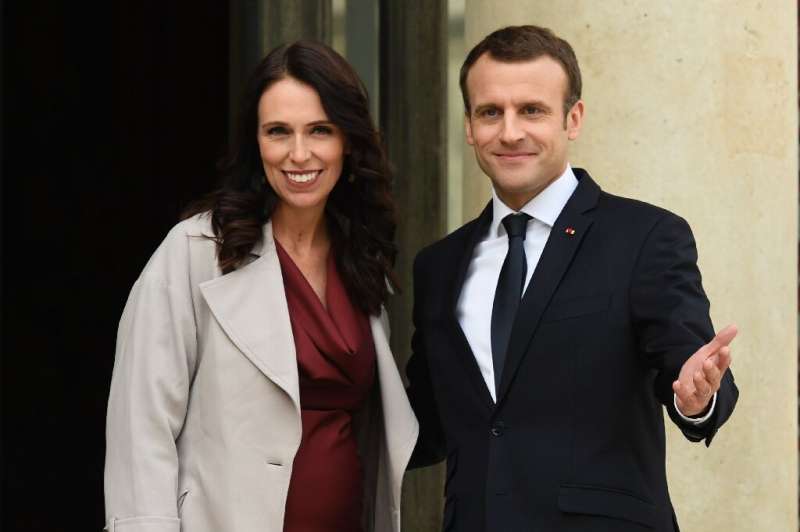 French President Emmanuel Macron and New Zealand Prime Minister Jacinda Ardern are to launch a new initiative aimed at curbing e