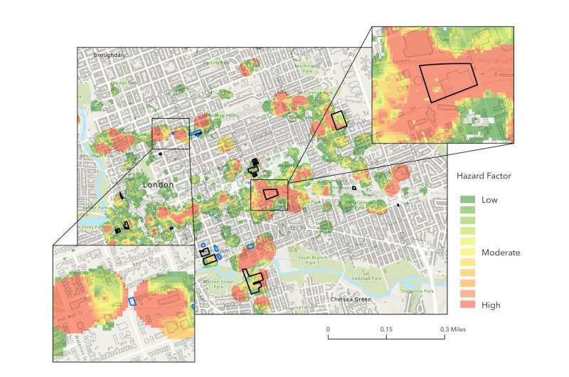 Hazards mapping, history and the future of Rust Belt cities