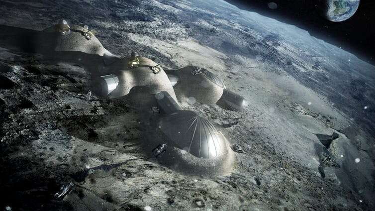 How to build a moon base