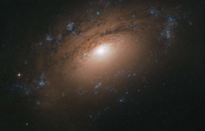 Hubble snaps a galactic potpourri of particles