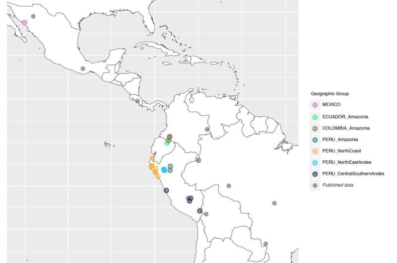 Human genetic diversity of South America reveals complex history of Amazonia
